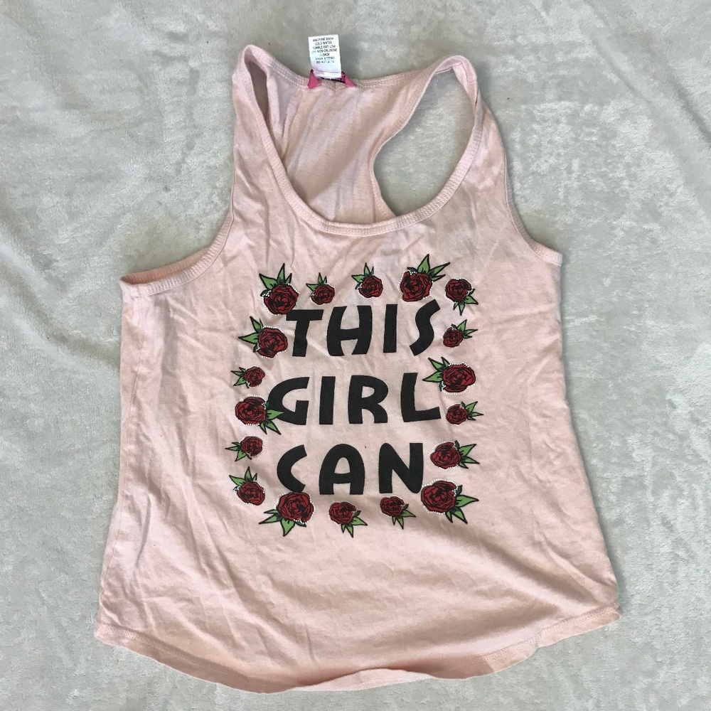 FREE w/Bundle Pink Tank Top 'This Girl Can'
